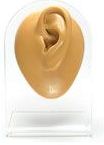 ORECCHIO SILICONE DISPLAY SINISTRO COLORE CARNE